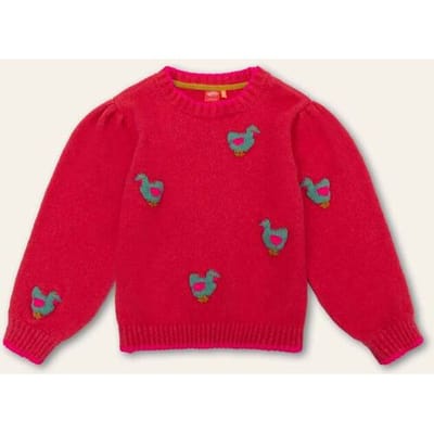 Oilily Kip Trui- maat92/2T Bright Rose