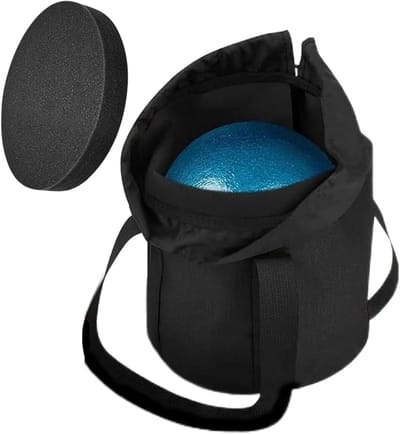 Draagtas voor gewichten - Sporttas - Trainen en sporten - Waterdicht en beschermend - 20 cm breed - Uniek