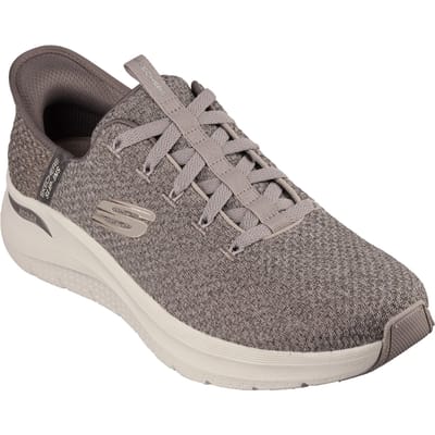 Skechers Hands Free Slip-Ins Arch Fit Summit heren sneaker - Taupe - Maat 42