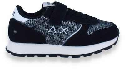 Sun 68 Meisjes Sneaker Girl's Ally Glitter Textiel Kid 11 Nero | Zwart | Maat: 30