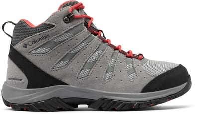 Columbia REDMOND III MID WATERPROOF Dames Wandelschoenen - Steam, Red Coral