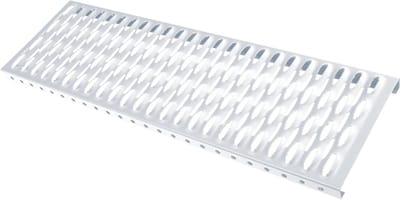 Dakrooster - Looprooster dakopstap - Veilig dakwerk - Vuurverzinkt staal - 40 cm - Zilver