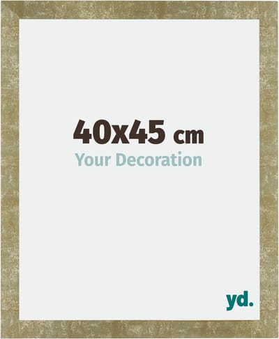 Your Decoration - Fotolijst 40x45 cm - MDF - Goud Antiek - Mura