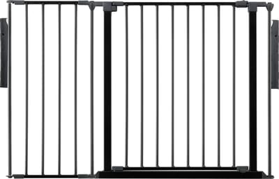 Safetots Kamerbreedhek, Panelenhek, Tot 115cm Breed, Zwart, 70cm Hoog
