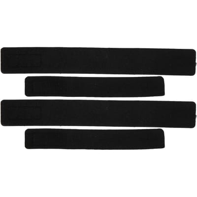 Sangles Velcro pour Canne à Pêche Bande Fixation Antidérapante pour Canne Accessoire Support Enrouleur de Canne black
