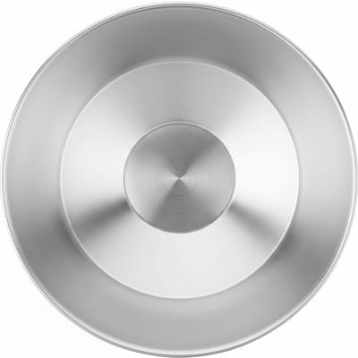 Prullenbak kunststof 18 liter - Casa Serena Keuken- en Badkamerafvalbak Zilver - Cilindrische Gladde Afvalbak Polypropyleen - Lichtgewicht, Duurzaam en Stijlvol voor Binnengebruik – Afmetingen op a...