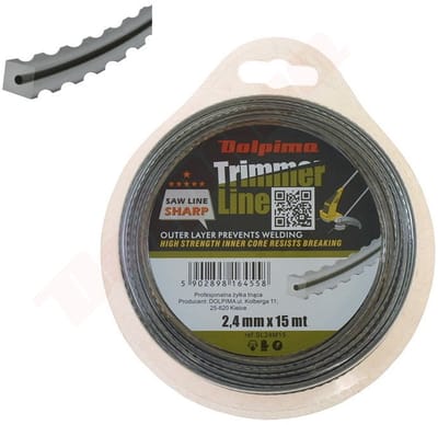 Maaidraad SAW LINE SHARP 2,4MM/ 15M