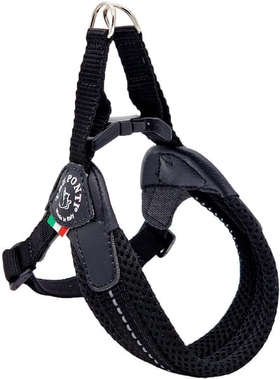 Tre Ponti Hondentuig Fibbia mesh verstelbaar maat 3 (44 - 60 cm ) Roze
