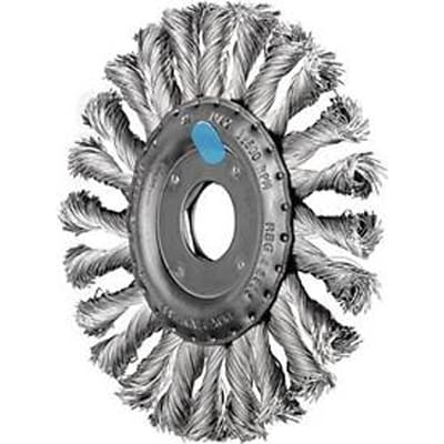 Pferd Rondborstel 125 mm - Roestvrij Staal, 0.35 mm Draaddikte - Voor Efficiënt Schuren en Afschuren
