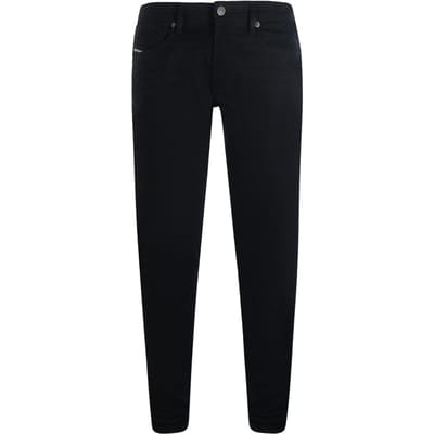 Diesel 1979 Sleeker-r Zwarte Denim Broek