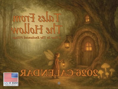 Fairy Kalender - Muurkalender Jaarkalender - Leven Organiseren - Officieel Gelicenseerd - 12 Maanden - Multicolor