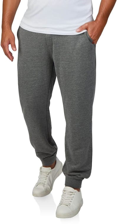 riverso Heren Joggingbroek RIVKasper regular/straight Grijs M Volwassenen Joggingbroek met Trekkoord
