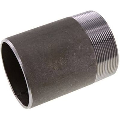R 3'' Buitendraad x 88.9mm Stalen Pijpnippel met Las uiteinde 50 Bar DIN 2982 - 120mm - FL2S-MS-E-300R-88P9-120L