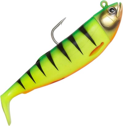 Zacht Kunstaas Haring - Vis Aas - Zoutwater Vissen - Levensechte Zwemactie - 270 mm - Firetiger
