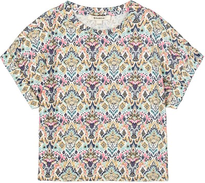GARCIA Meisjes T-shirt Wit - Maat 140/146