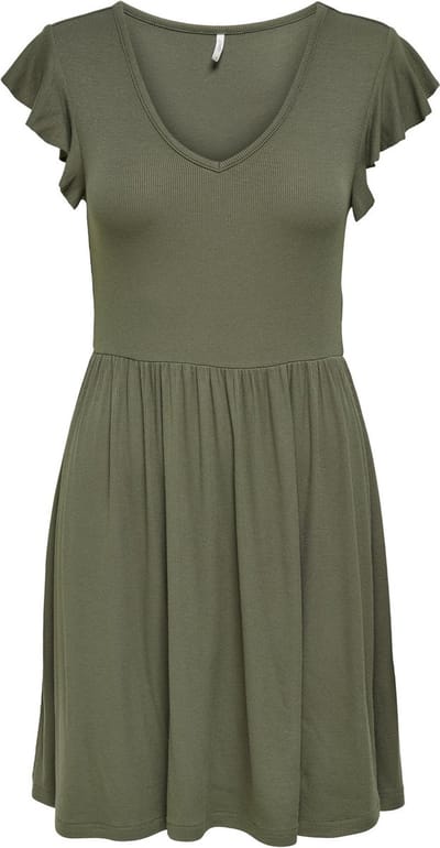 ONLY - ONLBELIA S/L DRESS JRS - Dames - Mini jurken