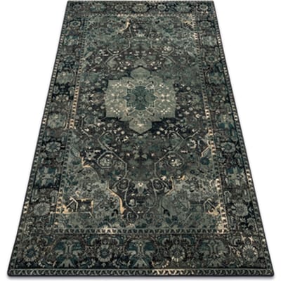 Kleden Rugsx tapijt POLONIA Dukato Ornament iron groen 200x300 cm