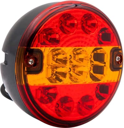 Achterlicht Ø140 mm 14 LED 12-24V - TRAILERGEAR
