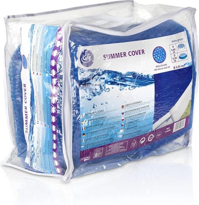 Bubble Zomerhoes voor Zwembad Ø4,60m - 180µ - 455 x 455 cm