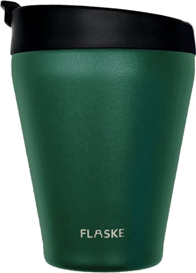 FLASKE Koffiebeker Coffee Cup 200ML - Moss - RVS Koffiebeker to Go van 200ML