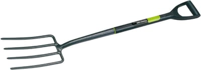 Aurixi® Woelvork - Tuinwoeler - Spitvork - Groen/Zwart -‎ 105cm x 21cm x 12cm