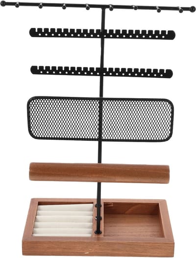 Sieradenhouder - Display standaard - Sieraden organiseren - Uniek design - 32x20x12 cm - Gekleurd
