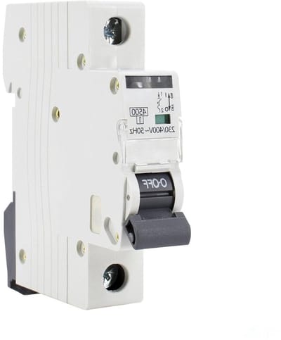 Automatische schakelaar - Stroomschakelaar - Elektrische bescherming - 45 KA 1P B 40A - 40 A - null