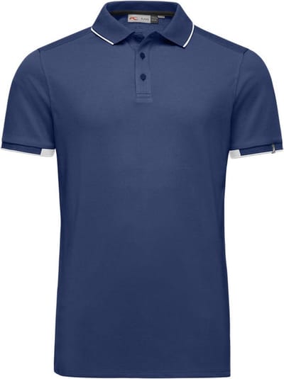 Kjus Men Stan Polo S/S (front logo) - - Outdoor Kleding - Fleeces en Truien - Polo's