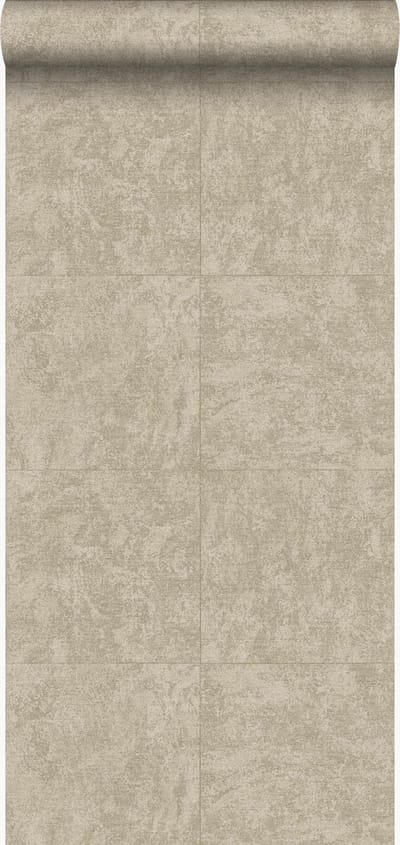 Origin Wallcoverings behang steen zand beige - 53 cm x 10.05 m - 347409