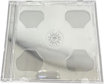 Dubbele CD Jewel Cases (100 stuks) - 10.4mm Dikte met Transparante Tray