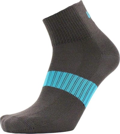 UphillSport - 2-Pack - Bamboe Sportsokken - Drooggevoel Zachte Stof - Heren / Dames - grijs / blauw - 43-46 - 8469
