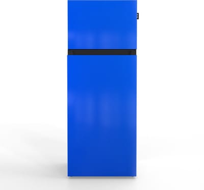NUNKI MEDIUM-ABLU / Blue Fire Design Koel-vriescombinatie - 206L - E-label - Volledig in kleur