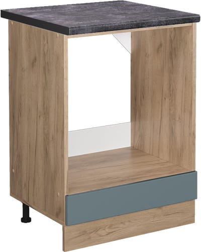 Vicco R-Line Ovenombouwkast – 60 cm, WB Antraciet Blauw-grijs