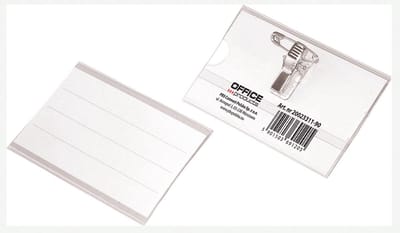 OFFICE products badge met combiklem, 90 x 57 mm 50 stuks