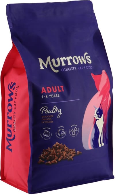 Murrows Adult Gevogelte - Kattenvoer - 6 kg
