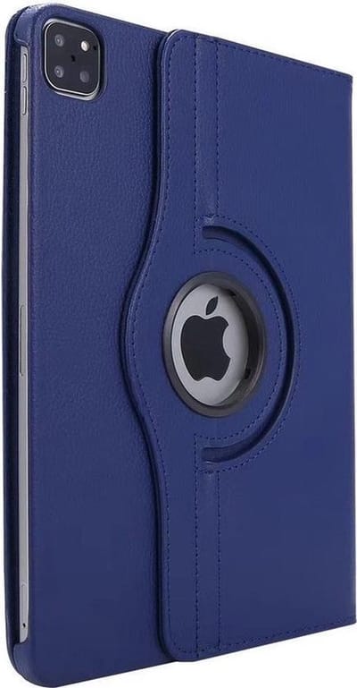 Geschikt voor iPad Pro 11 2021 Hoesje - 11 inch - Tablet Cover Book Case Blauw