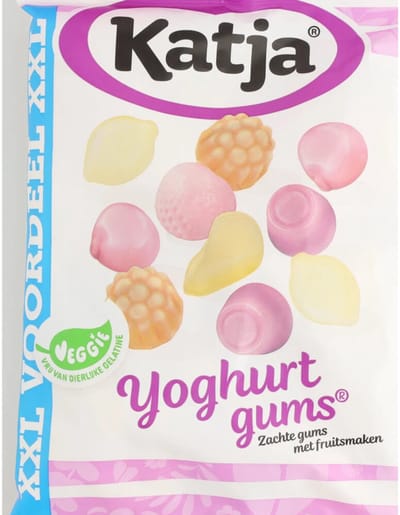 Katja Yoghurtgums XXL - 3 x 410 gr - Voordeelverpakking