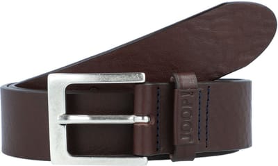 JOOP! Leren Riem Men's Jeans Belt 4,0 CM W90 D`Brown Donkerbruin
