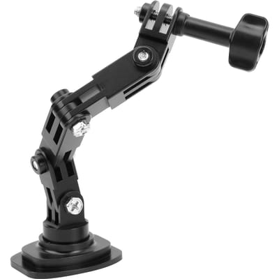 RUIGPRO 360 Graden Rotatie Motorfiets Aluminium Helm Beugel Set Actiecamera Mount voor GoPro black