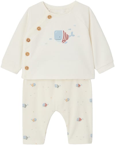 Vertbaudet Babyset sweater en broek