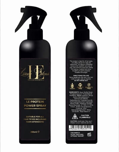 LE Protein Power Spray voor haargroei - Anti haaruitval - Haarspray voor dikker haar - Biotine - Phantenol - 250ml