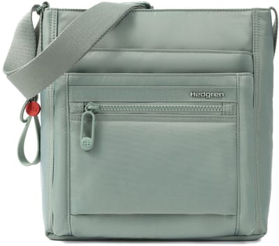 Hedgren schoudertas Inner City Orva Crossover RFID Green Milieu groengrijs