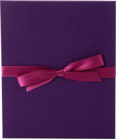 Goldbuch - Leporello Bella Vista - Donker Aubergine