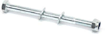 Balkmontageset - Zeskantbout M8 x 110 + borgmoer M8 + 2 x sluitring M8 - - x x - - Gegalvaniseerd staal - - Voor binnen & buiten