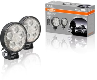 Ronde LED-werktlichten voor Off Road gebruik - 550 lumen, lichtbundel tot 53 m - Set van 2