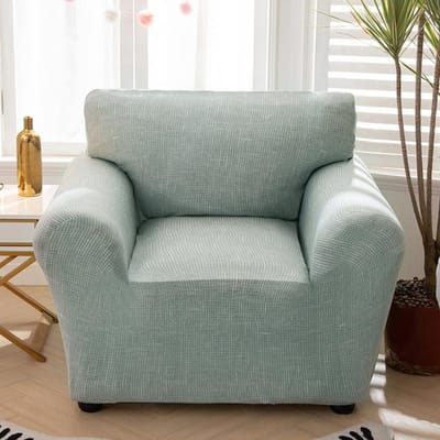Housses de canapé élastiques housses de canapé modernes pour salon housse de fauteuil housse de canapé protecteur de meubles 1/2/3/4 siège 1pc 1-Seat 90-140cm gray