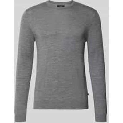 Gebreide pullover met geribde boorden model 'Margrate'