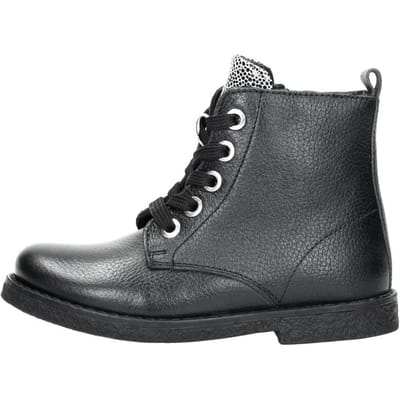 KEQ Veterschoen hoog Veterschoen hoog - Zwart - Maat 22