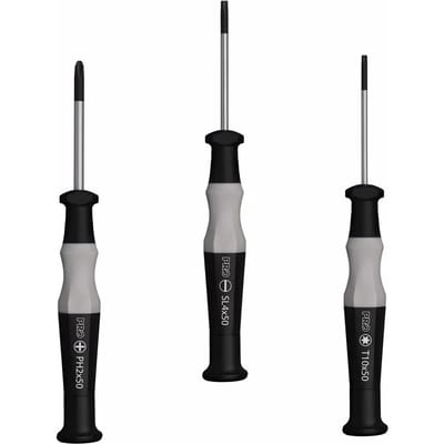 Set fijne schroevendraaiers Pro (x3)