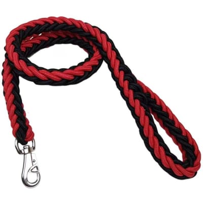 Grote Hondenriem Nylon Gevlochten Trekkoord Huisdier Uitlaten Dik Handtouw Voor Bulldog Rottweiler Jachthonden Accessoires